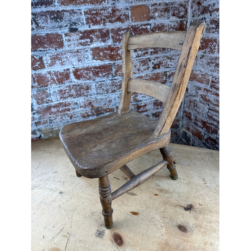 556 - Vintage West Riding County Council Childs School Chair