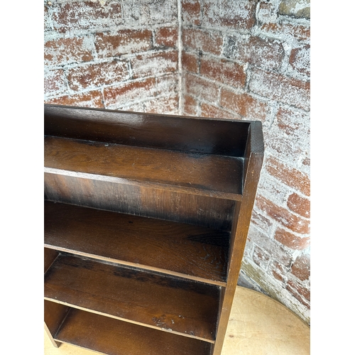 558 - Compact Narrow Bookcase Shelves