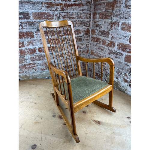 560 - Hand Crafted Childs Rocking Chair