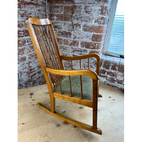 560 - Hand Crafted Childs Rocking Chair