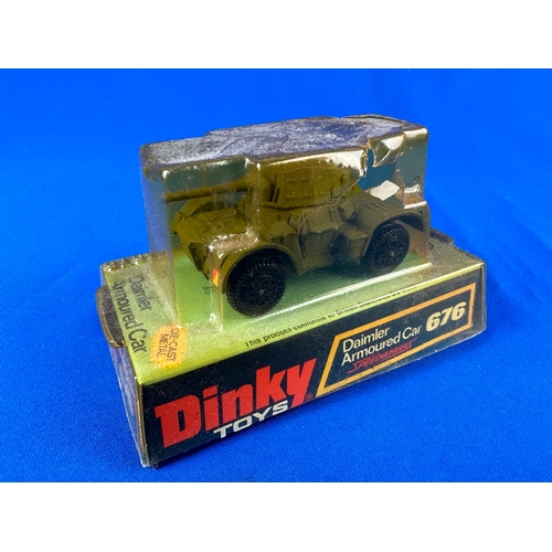 147 - Dinky Toys 676 SpeedWheels Daimler Armoured Car