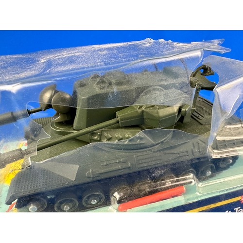 151 - Dinky Toys 696 Leopard Anti-Aircraft Tank - with shells