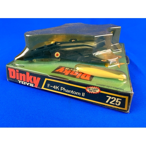 157 - Dinky Toys 725 F-4 Phantom II - Lot 1 of 3