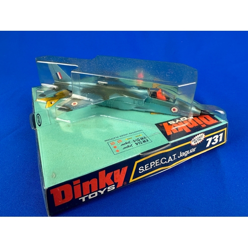 160 - Dinky toys 731 S.E.P.E.C.A.T Jaguar