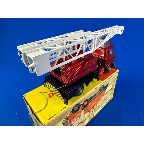 161 - Dinky Toys 970 Jones Fleetmaster Cantilever Crane