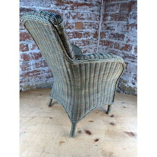 568 - Childs Wicker Armchair