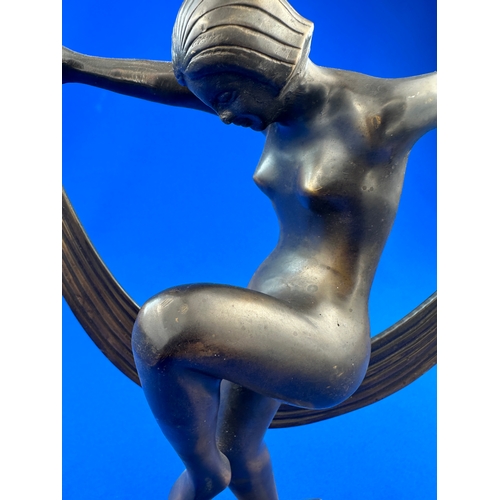 264 - Bronze Art Deco Figure