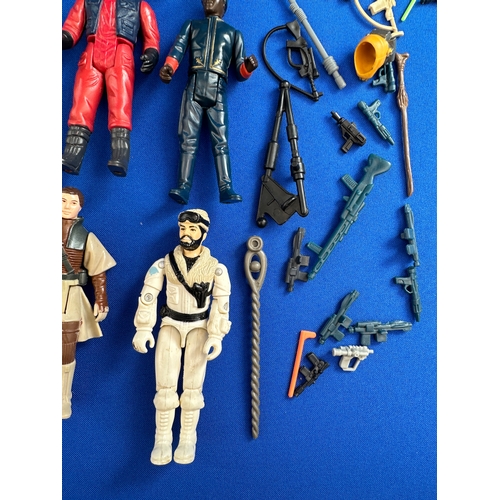 210 - Collection of Early Star Wars Figures from 1970s onwards Kenner, including Guns & Accessories 33 Fig... 