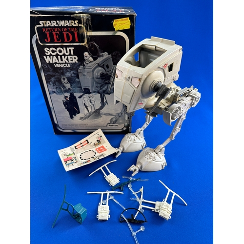 214 - Palitoy Star Wars Scout Walker Boxed