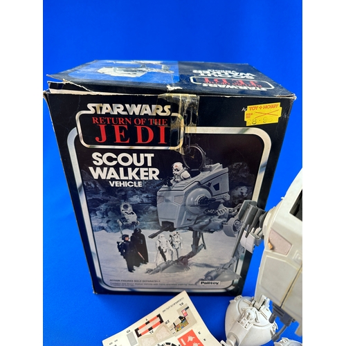 214 - Palitoy Star Wars Scout Walker Boxed