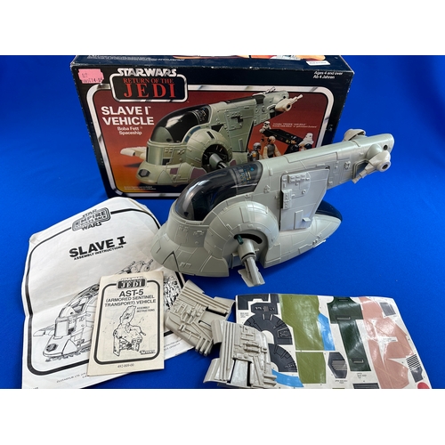 215 - Star Wars Return of the Jedi Slave I Vehicle Boxed