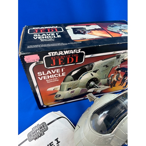 215 - Star Wars Return of the Jedi Slave I Vehicle Boxed