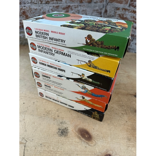 222 - Vintage Airfix Troops & Soldiers including: Modern British Infantry, Modern German Infantry, German ... 