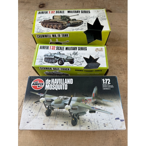 226 - 3 Airfix Military Model Kits