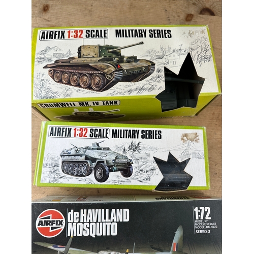 226 - 3 Airfix Military Model Kits