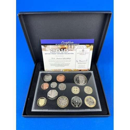 241 - The London Mint 2010 British Proof Coinage Collection