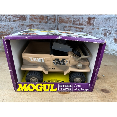 206 - Meccano Mogul Steel Toys - Army Mogulwagon No.3284