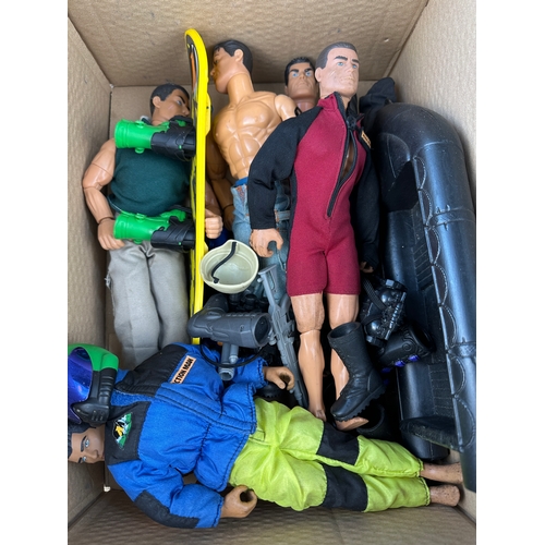 200 - Box of Action Man Figures & Accessories