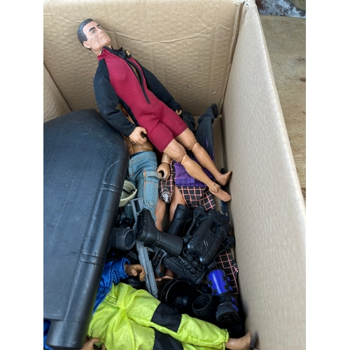 200 - Box of Action Man Figures & Accessories