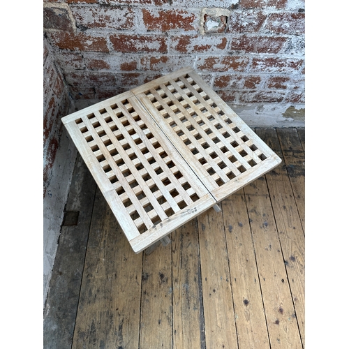 603 - Folding Low Garden Table