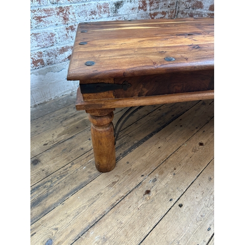 586 - Shesham Style Coffee Table