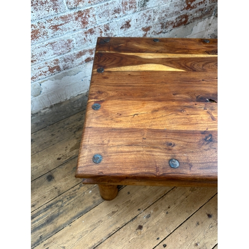 586 - Shesham Style Coffee Table