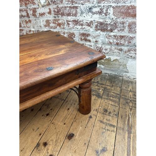 586 - Shesham Style Coffee Table