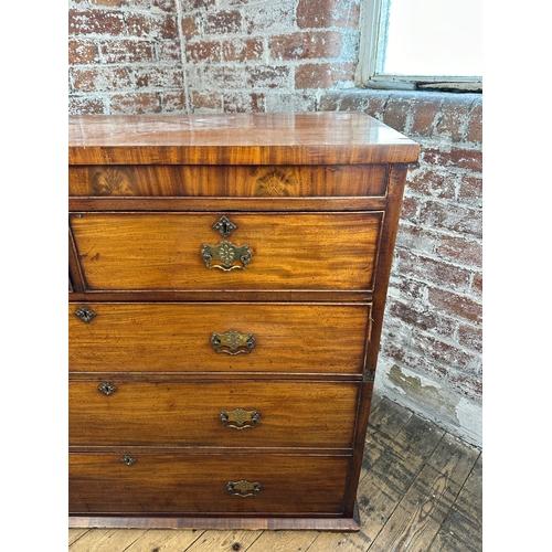 569 - Antique Two over Three Chest of Drawers