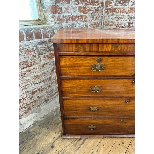 569 - Antique Two over Three Chest of Drawers