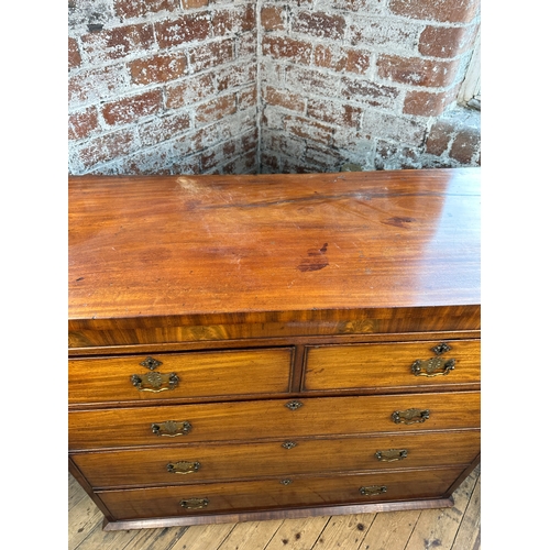 569 - Antique Two over Three Chest of Drawers