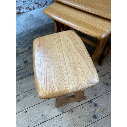 576 - Ercol Blonde Nesting Tables