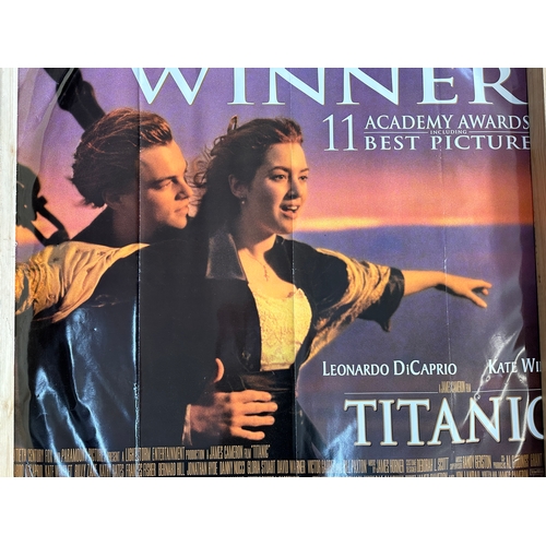 178 - Three Vinatge Titanic Original Quad Movie Poster - Condition as Pictures