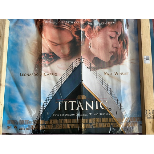 178 - Three Vinatge Titanic Original Quad Movie Poster - Condition as Pictures