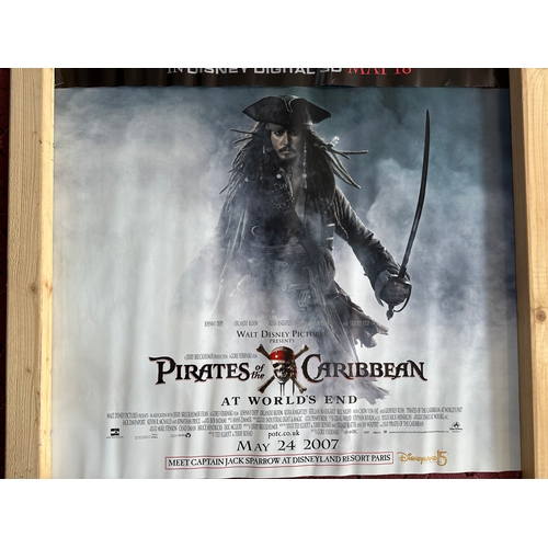 180 - Three Pirates of the Caribbean Original Quad Movie Posters - Condition as Pictures