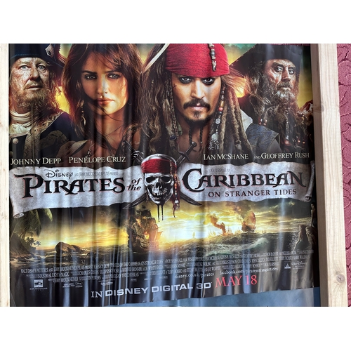 180 - Three Pirates of the Caribbean Original Quad Movie Posters - Condition as Pictures