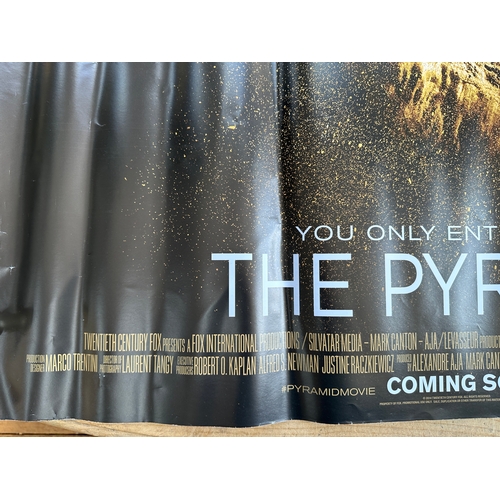 187 - The Pyramid 2014 Original Quad Movie Poster - Condition as Pictures