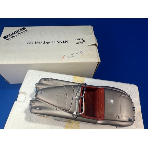 78 - Danbury Mint Scale Diecast Model 1949 Jaguar XK120