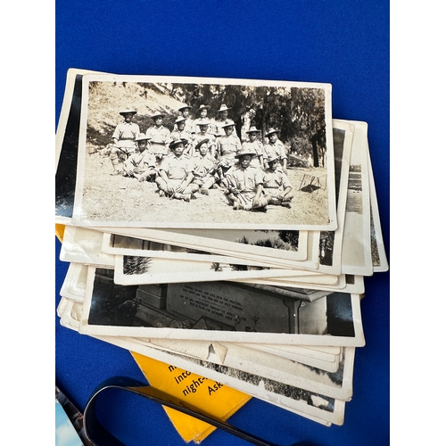 282 - Group of Small Collectables including Ghurka Photograph