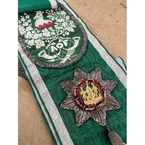 274 - Ancient Order of Foresters Ceremonial Sash