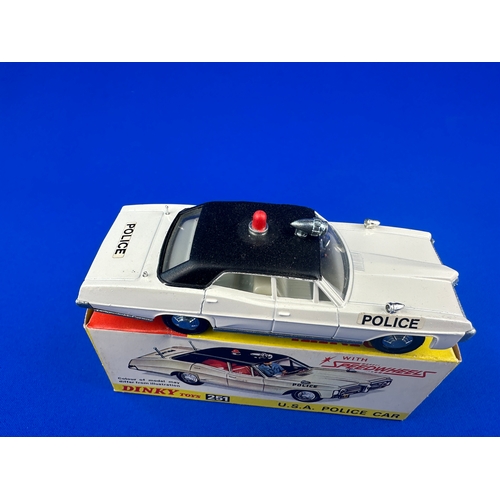 99 - Dinky Toys Diecast Police Car 251