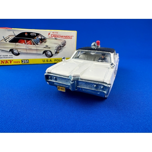 99 - Dinky Toys Diecast Police Car 251