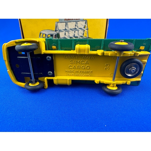 100 - Dinky Toys Diecast Simca Cargo 33