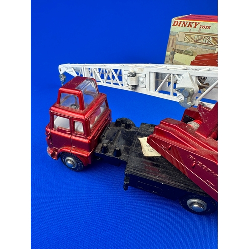 102 - Dinky Toys Diecast Jones Fleetmaster 970 Cantilever Crane