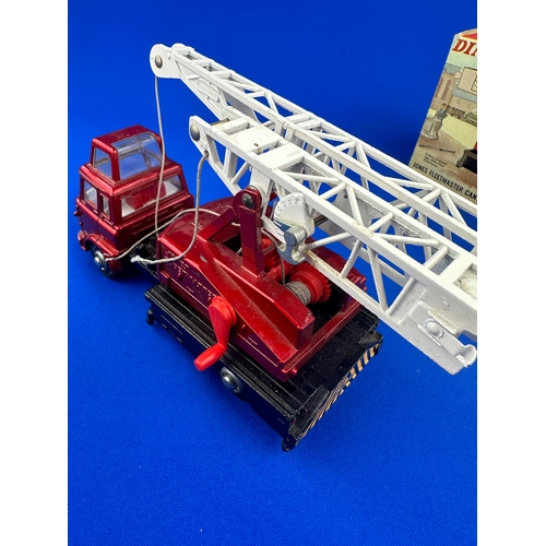 102 - Dinky Toys Diecast Jones Fleetmaster 970 Cantilever Crane