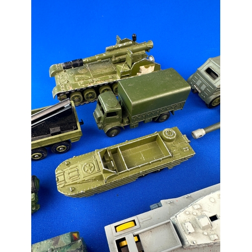 107 - Dinky Toys Diecast Military Vehicles