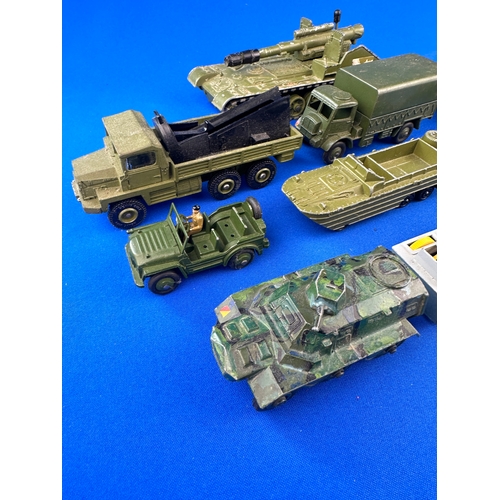 107 - Dinky Toys Diecast Military Vehicles