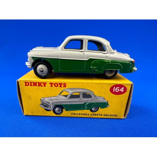 113 - Dinky Toys Diecast Vauxhall Crest Saloon 164 Boxed