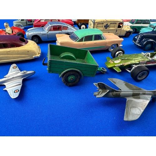 122 - Group of Playworn Dinky Diecast Vehicles