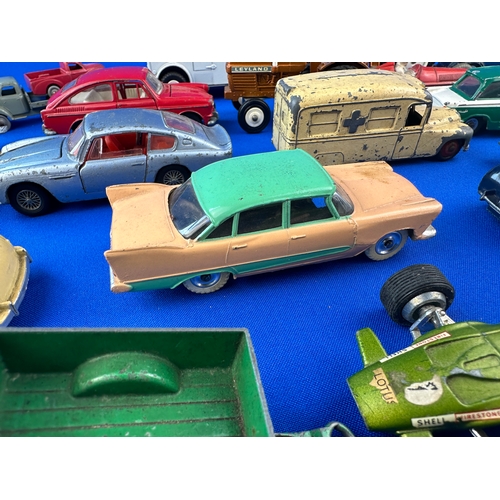 122 - Group of Playworn Dinky Diecast Vehicles