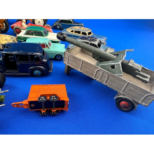 122 - Group of Playworn Dinky Diecast Vehicles